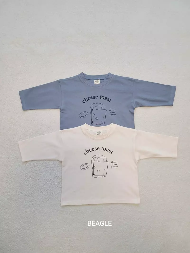 Beagle - Korean Children Fashion - #minifashionista - Toast Paint Tee