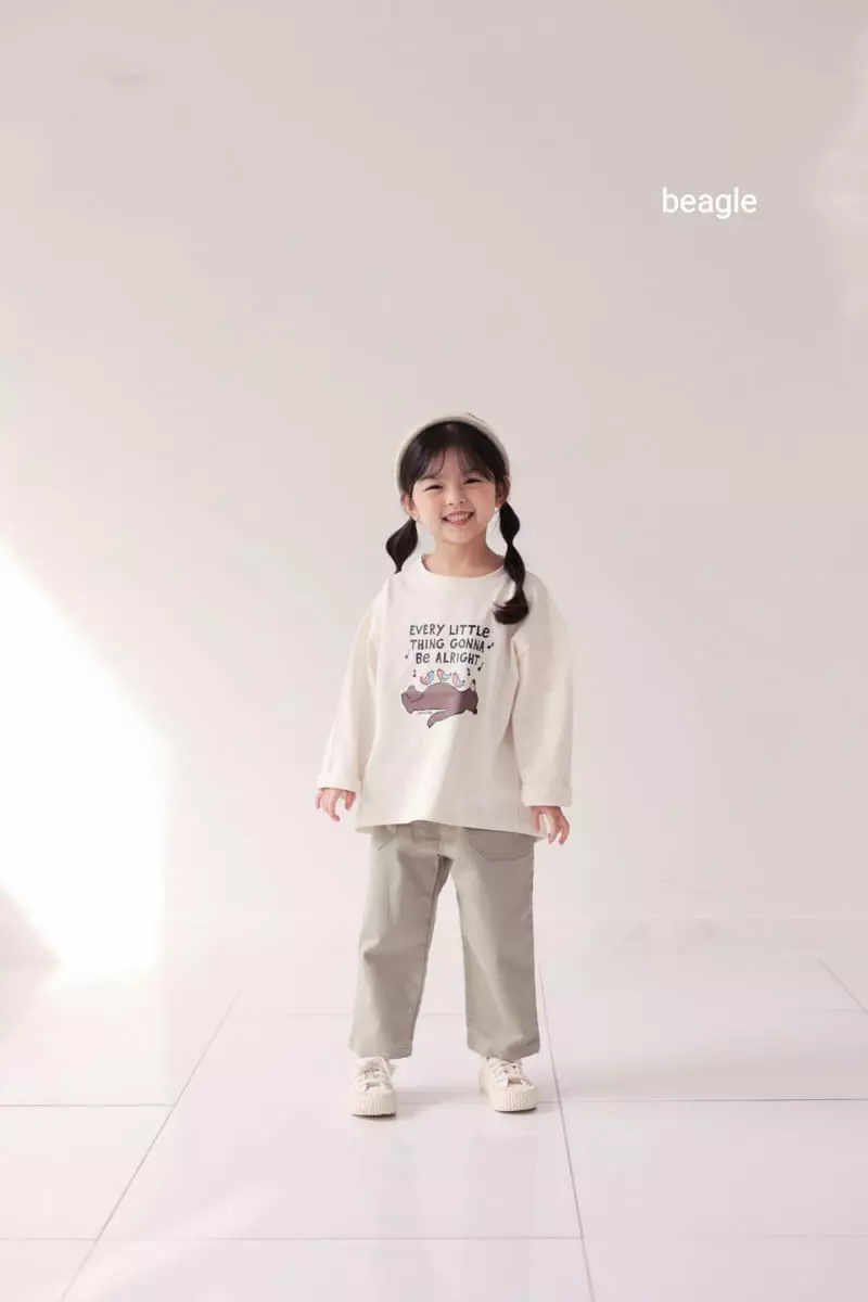 Beagle - Korean Children Fashion - #todddlerfashion - Music Bear Tee - 10