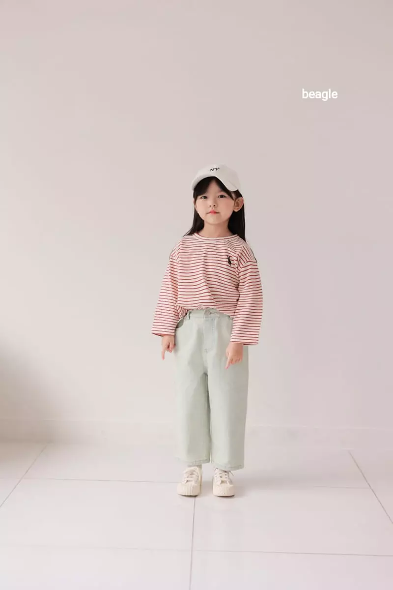 Beagle - Korean Children Fashion - #todddlerfashion - Leto Stripes Tee - 6
