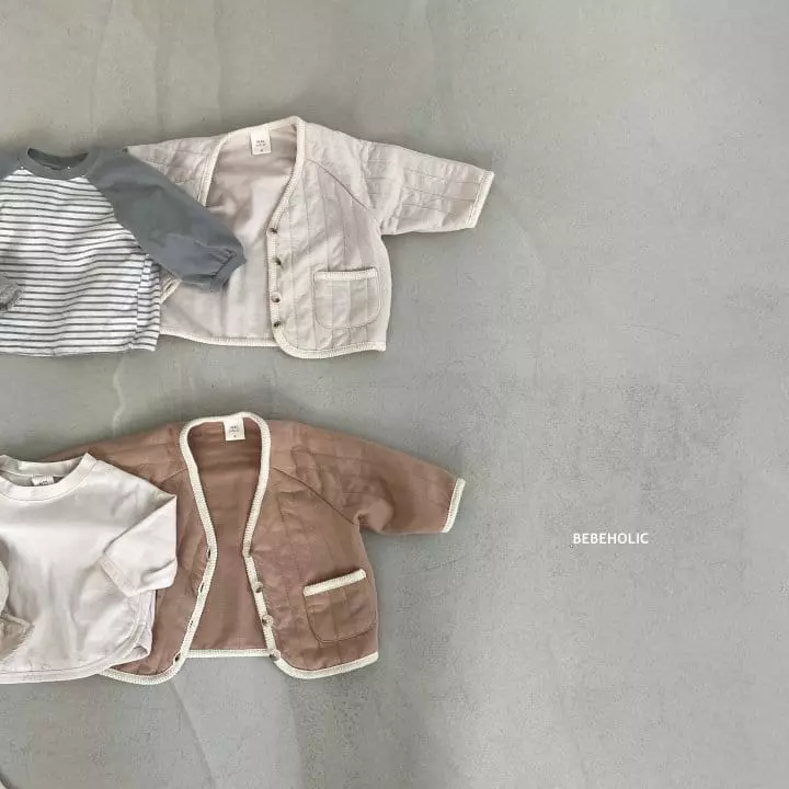 Bebe Holic - Korean Baby Fashion - #smilingbaby - Jacquard Cardigan - 4