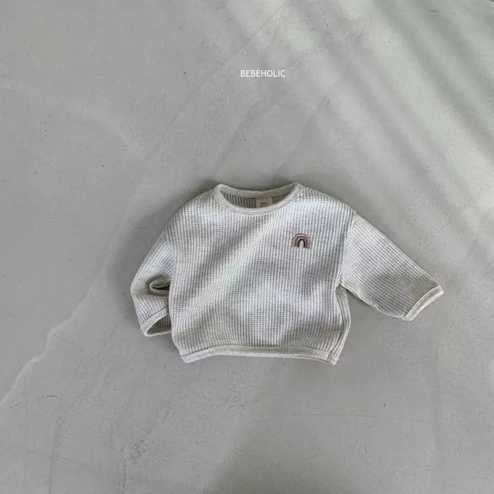 Bebe Holic - Korean Baby Fashion - #babyboutique - Rainbow Piping Tee - 11