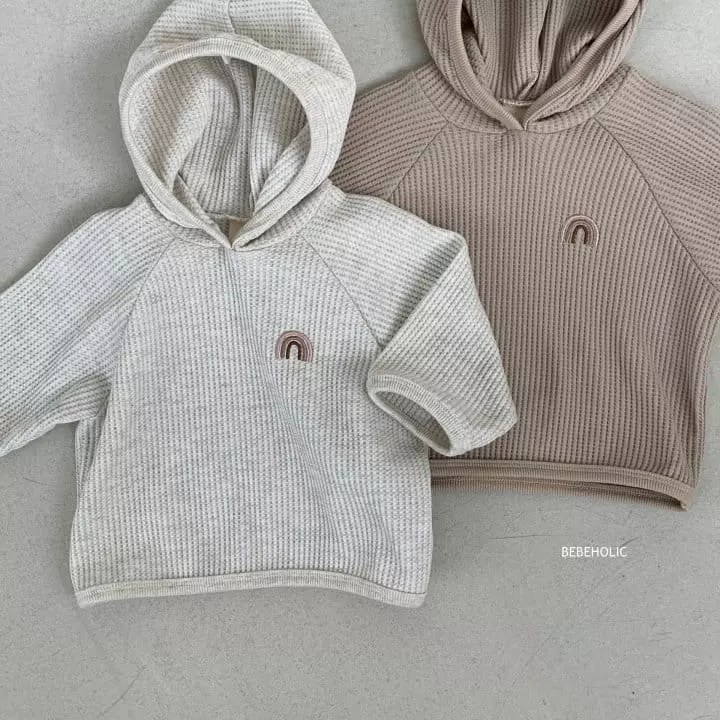 Bebe Holic - Korean Baby Fashion - #babyboutique - Rainbow Hoody Tee - 10