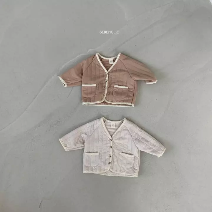 Bebe Holic - Korean Baby Fashion - #babyboutiqueclothing - Jacquard Cardigan - 5