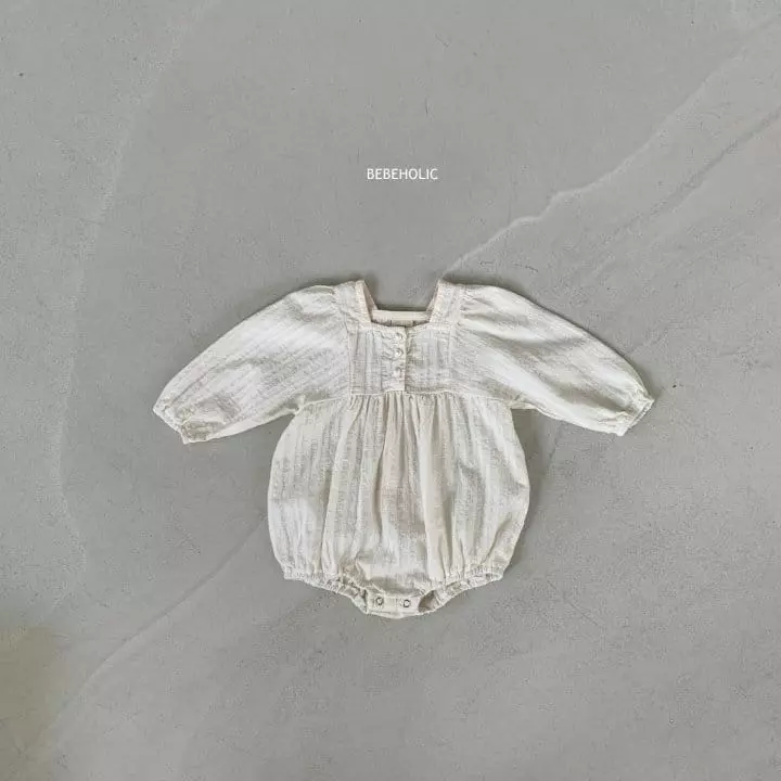 Bebe Holic - Korean Baby Fashion - #babyboutiqueclothing - Pearl Shirring Bodysuit - 10