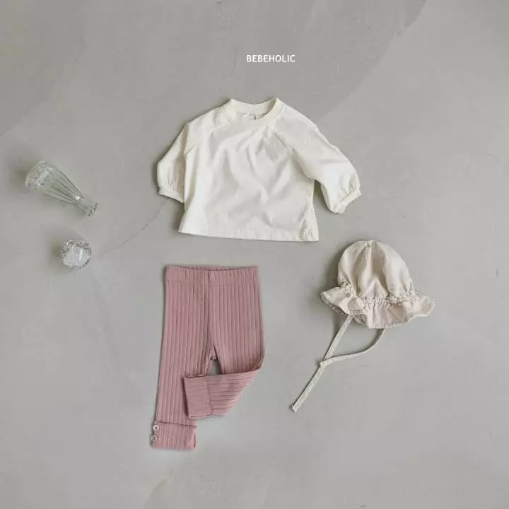 Bebe Holic - Korean Baby Fashion - #babyfashion - Rib Leggings - 5
