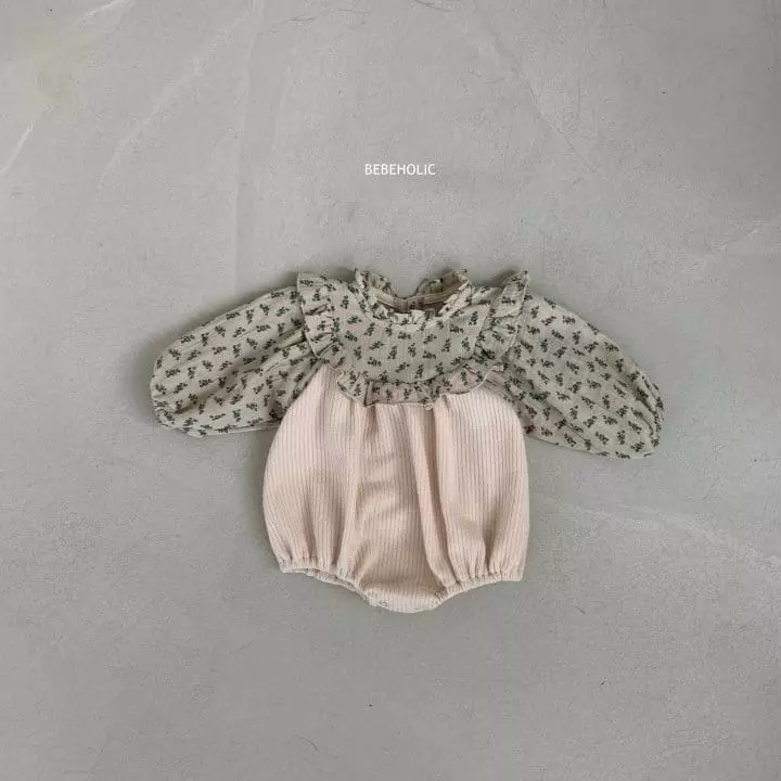 Bebe Holic - Korean Baby Fashion - #babyfever - Flower Bodysuit - 10