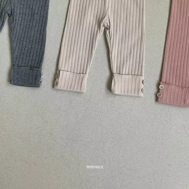 Bebe Holic - Korean Baby Fashion - #babylifestyle - Rib Leggings - 8
