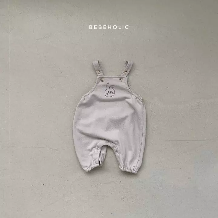 Bebe Holic - Korean Baby Fashion - #babyoninstagram - Rabbit Dungarees Bodysuit - 9