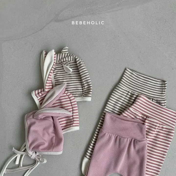 Bebe Holic - Korean Baby Fashion - #babyoninstagram - Animal Pants Bonnet Set - 9