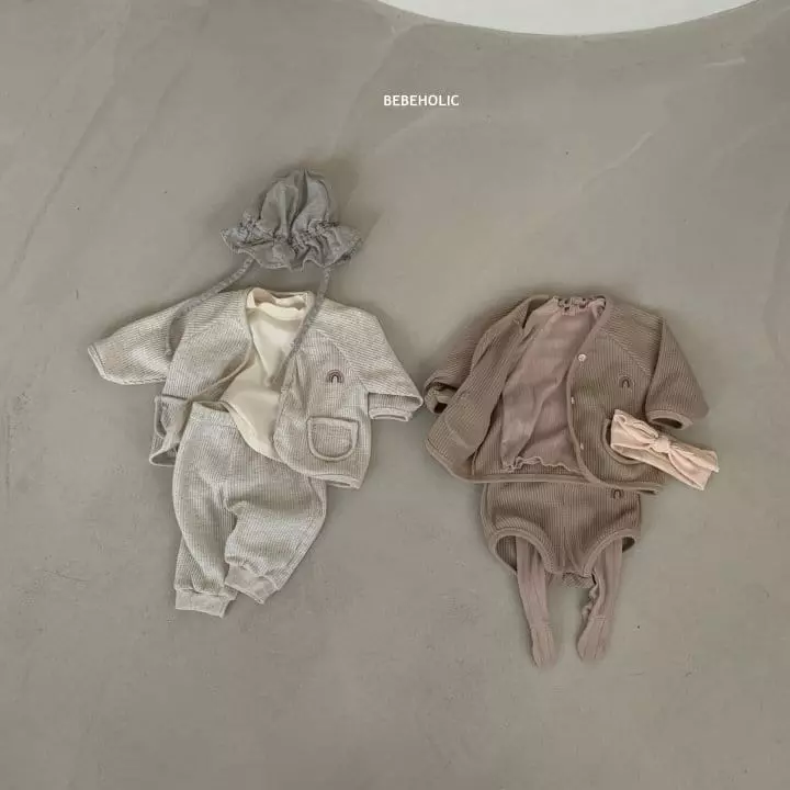 Bebe Holic - Korean Baby Fashion - #babyoninstagram - Rainbow Cardigan