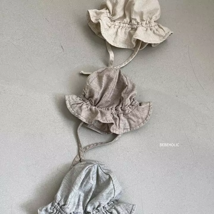 Bebe Holic - Korean Baby Fashion - #babyootd - Bebe Twill Bucket Hat - 3