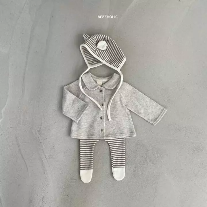 Bebe Holic - Korean Baby Fashion - #babyoutfit - Rabbit Cardigan - 2