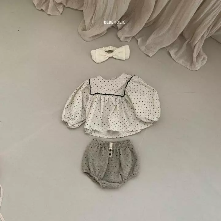 Bebe Holic - Korean Baby Fashion - #babyoutfit - Dot Bloomer - 4