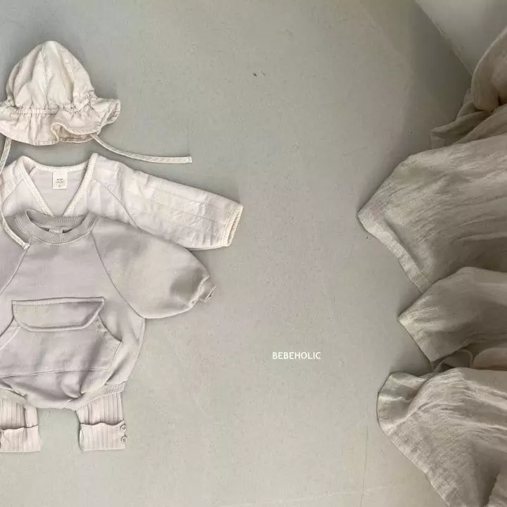Bebe Holic - Korean Baby Fashion - #babyoutfit - Flap Bodysuit - 6