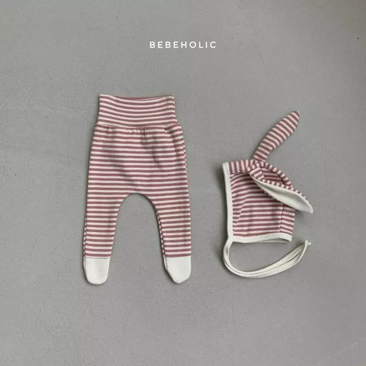 Bebe Holic - Korean Baby Fashion - #babyoutfit - Animal Pants Bonnet Set - 11