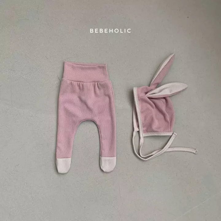 Bebe Holic - Korean Baby Fashion - #babyoutfit - Animal Pants Bonnet Set - 12
