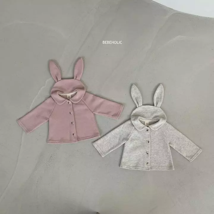 Bebe Holic - Korean Baby Fashion - #onlinebabyshop - Rabbit Cardigan - 6
