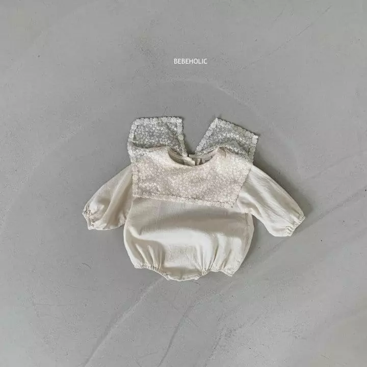 Bebe Holic - Korean Baby Fashion - #onlinebabyshop - Lace Collar Bodysuit - 9