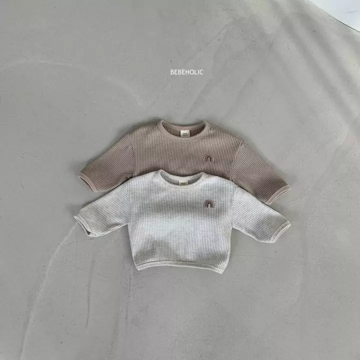 Bebe Holic - Korean Baby Fashion - #onlinebabyshop - Rainbow Piping Tee - 9