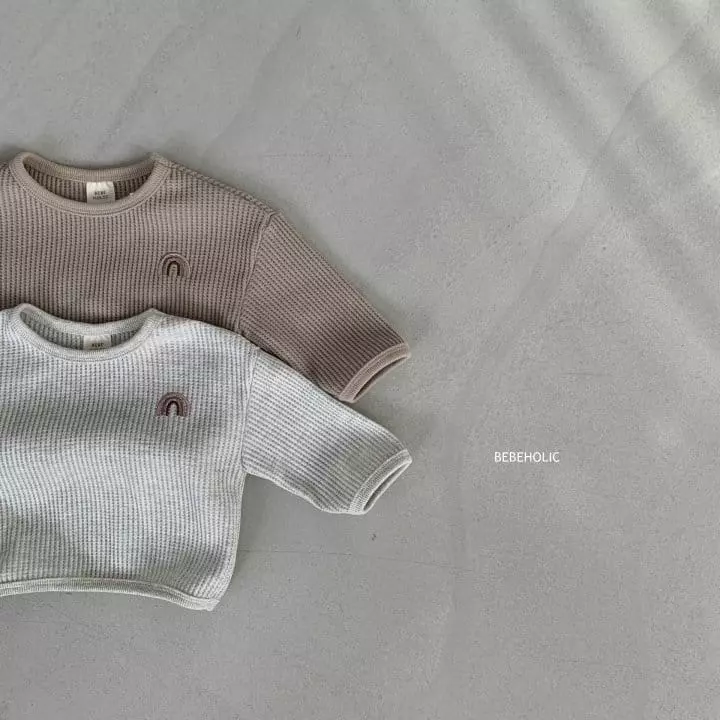 Bebe Holic - Korean Baby Fashion - #smilingbaby - Rainbow Piping Tee - 10