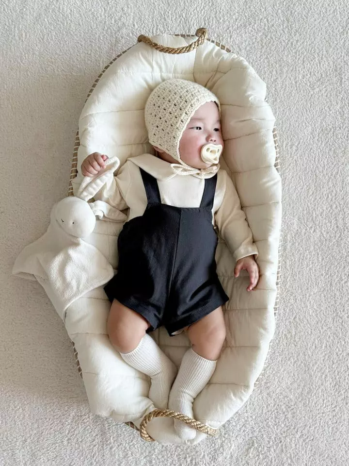 Bebe Nine - Korean Baby Fashion - #babyboutiqueclothing - Bebe Betles Dungarees - 2
