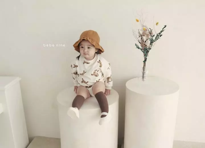 Bebe Nine - Korean Baby Fashion - #babyboutiqueclothing - Bebe Rabbit Bodysuit - 3