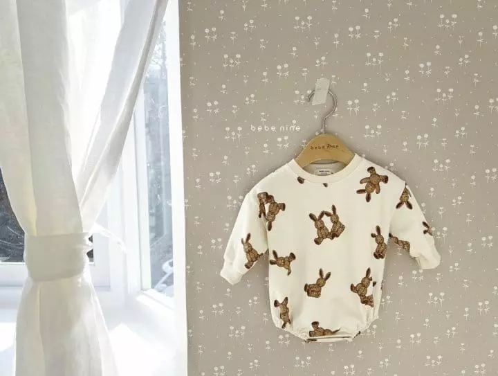 Bebe Nine - Korean Baby Fashion - #babyfever - Bebe Rabbit Bodysuit - 6