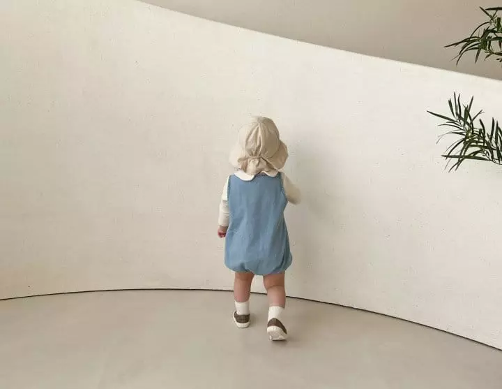 Bebe Nine - Korean Baby Fashion - #babylifestyle - Bebe Circle Dungarees - 4