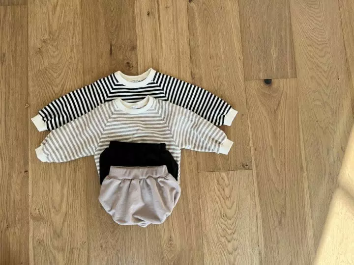 Bebe Nine - Korean Baby Fashion - #babywear - Bebe Bambi Top Bottom Set - 3