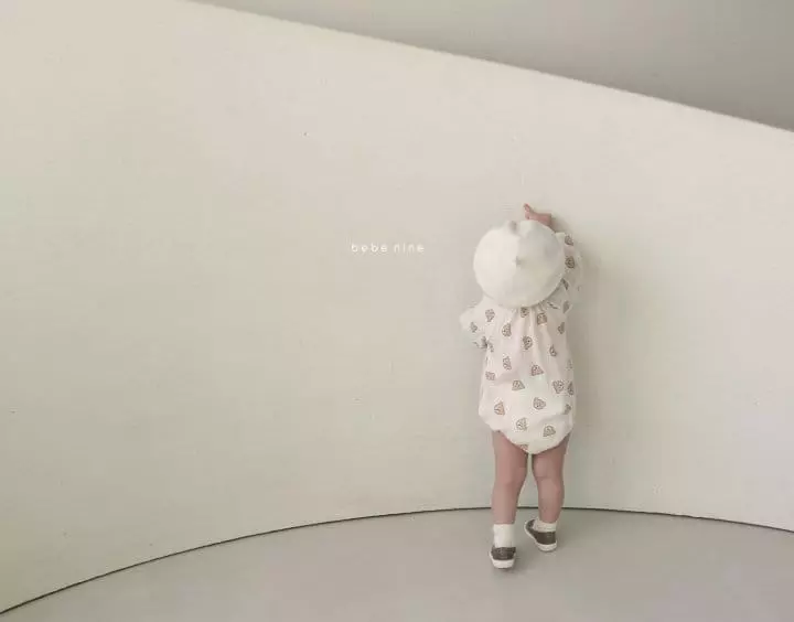 Bebe Nine - Korean Baby Fashion - #babywear - Bebe Bear Bodysuit - 5