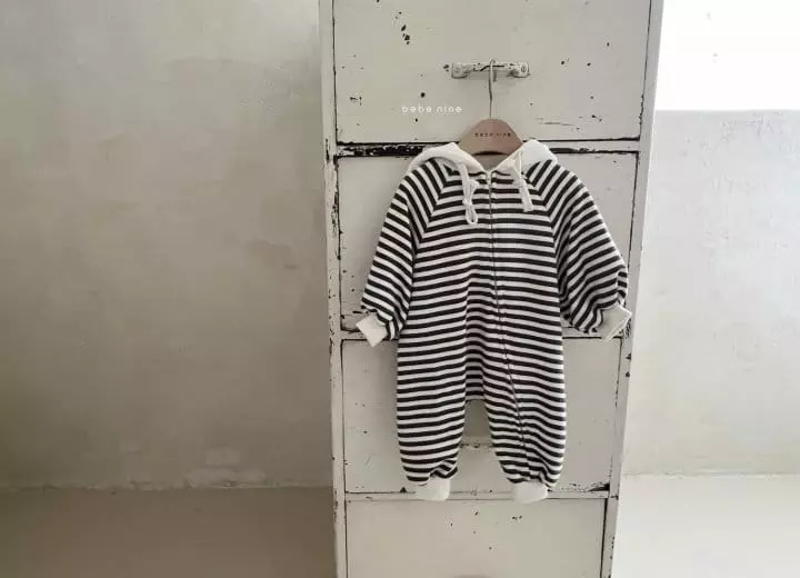 Bebe Nine - Korean Baby Fashion - #onlinebabyboutique - Bebe Bcolor Bodysuit - 3