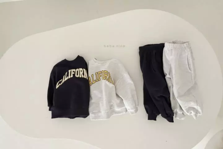 Bebe Nine - Korean Children Fashion - #childofig - Callifornia Top Bottom Set - 8