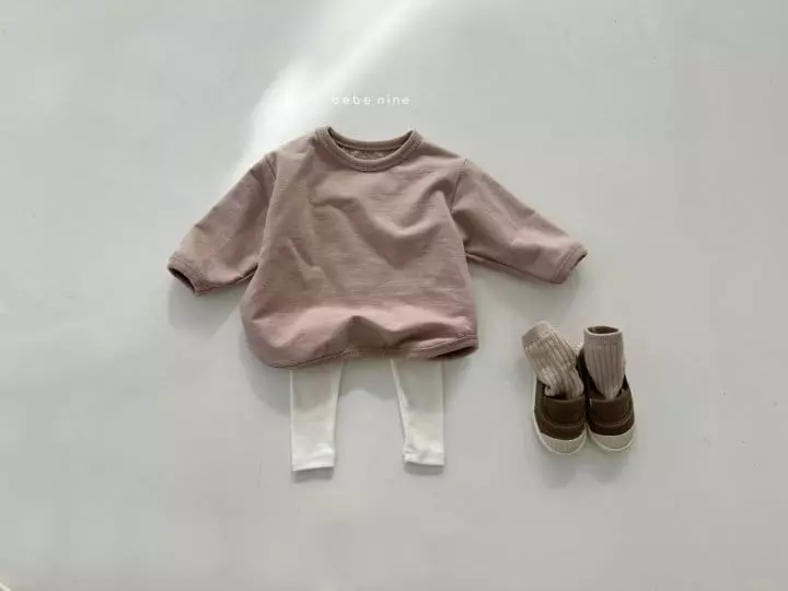 Bebe Nine - Korean Children Fashion - #kidsstore - Spring Washing Tee - 4