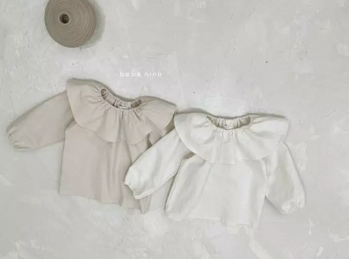 Bebe Nine - Korean Children Fashion - #kidzfashiontrend - Antte Frill Blouse - 3