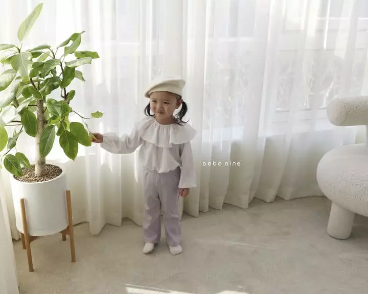 Bebe Nine - Korean Children Fashion - #littlefashionista - Antte Frill Blouse - 5