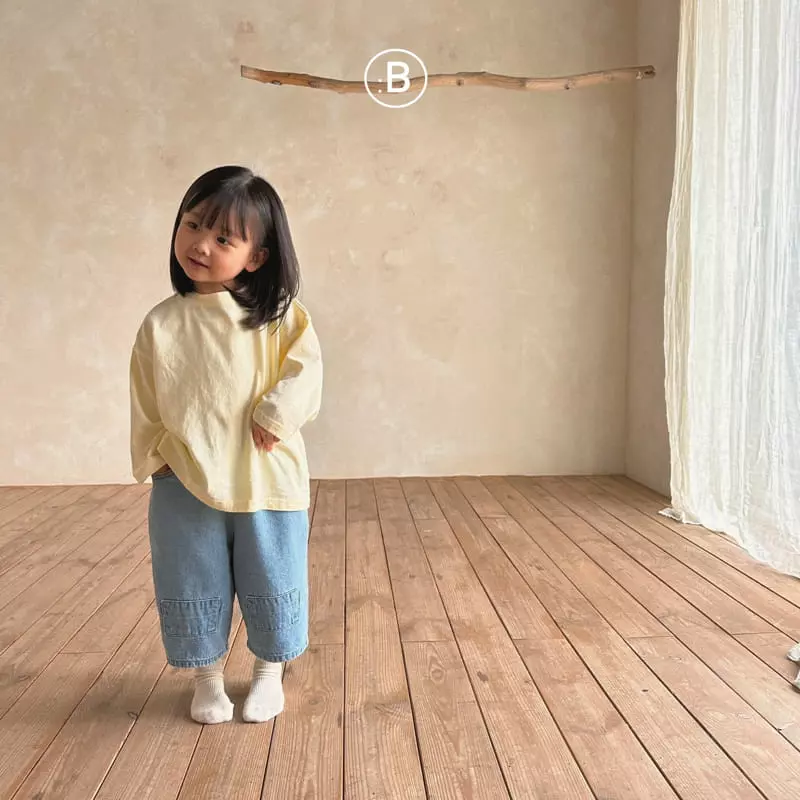 Bella Bambina - Korean Baby Fashion - #babylifestyle - Bebe Muzi Big Tee - 11