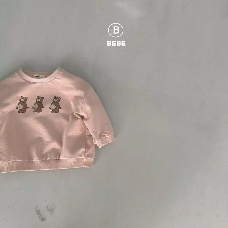 Bella Bambina - Korean Baby Fashion - #babyoutfit - Bebe Bear Sweatshirt - 2