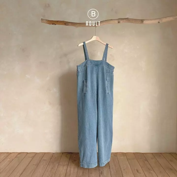 Bella Bambina - Korean Children Fashion - #kidsshorts - Lip Denim Bodysuit with Mom - 9