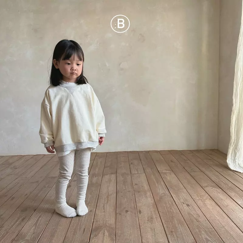 Bella Bambina - Korean Children Fashion - #stylishchildhood - Stripes Leggings - 5