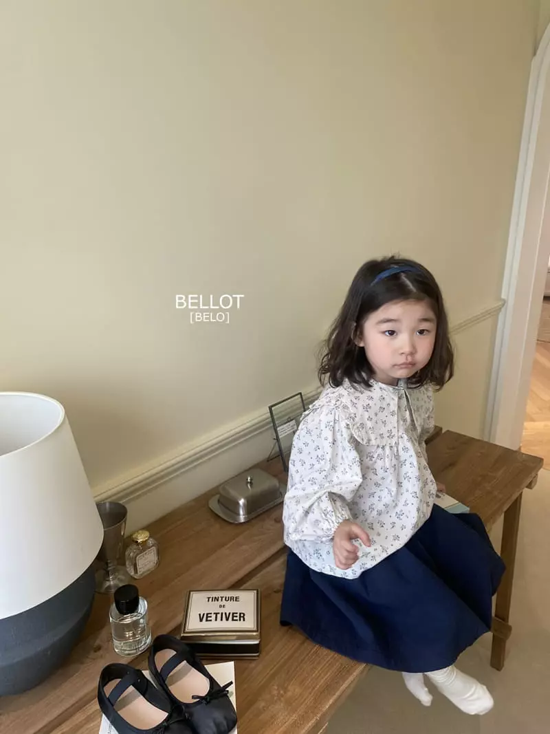 Bellot - Korean Children Fashion - #childofig - Flower Blouse - 6