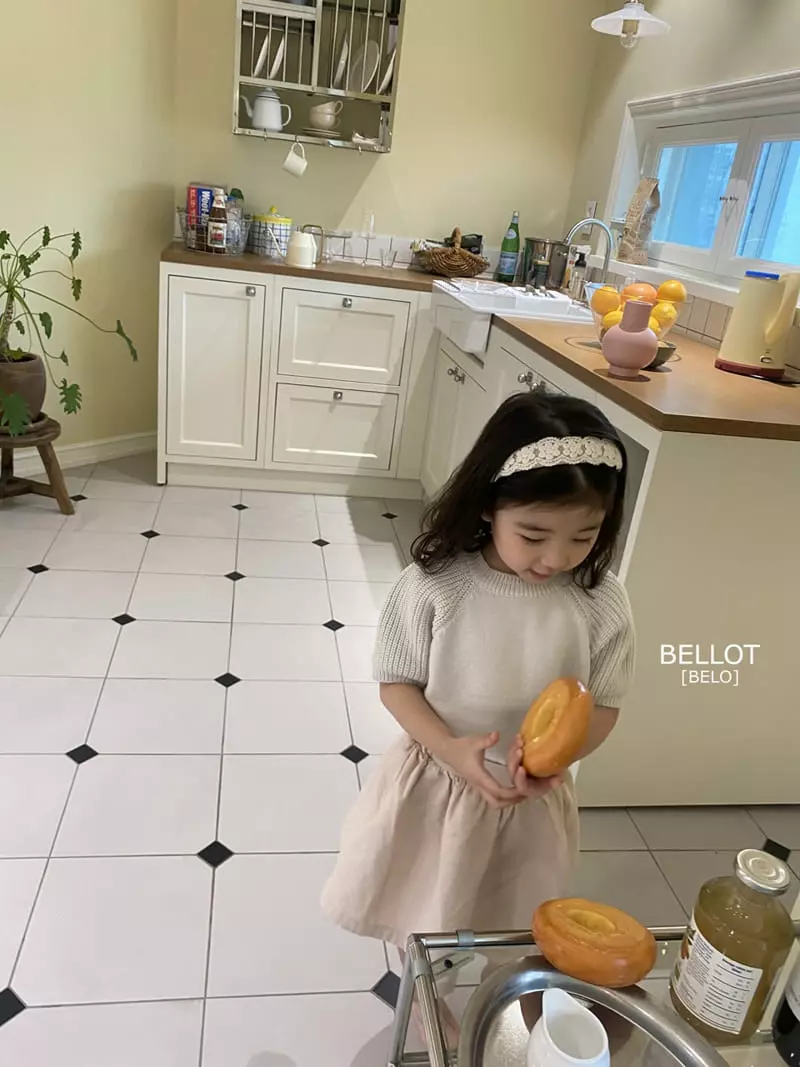 Bellot - Korean Children Fashion - #discoveringself - Coco Puff Knit Tee - 10