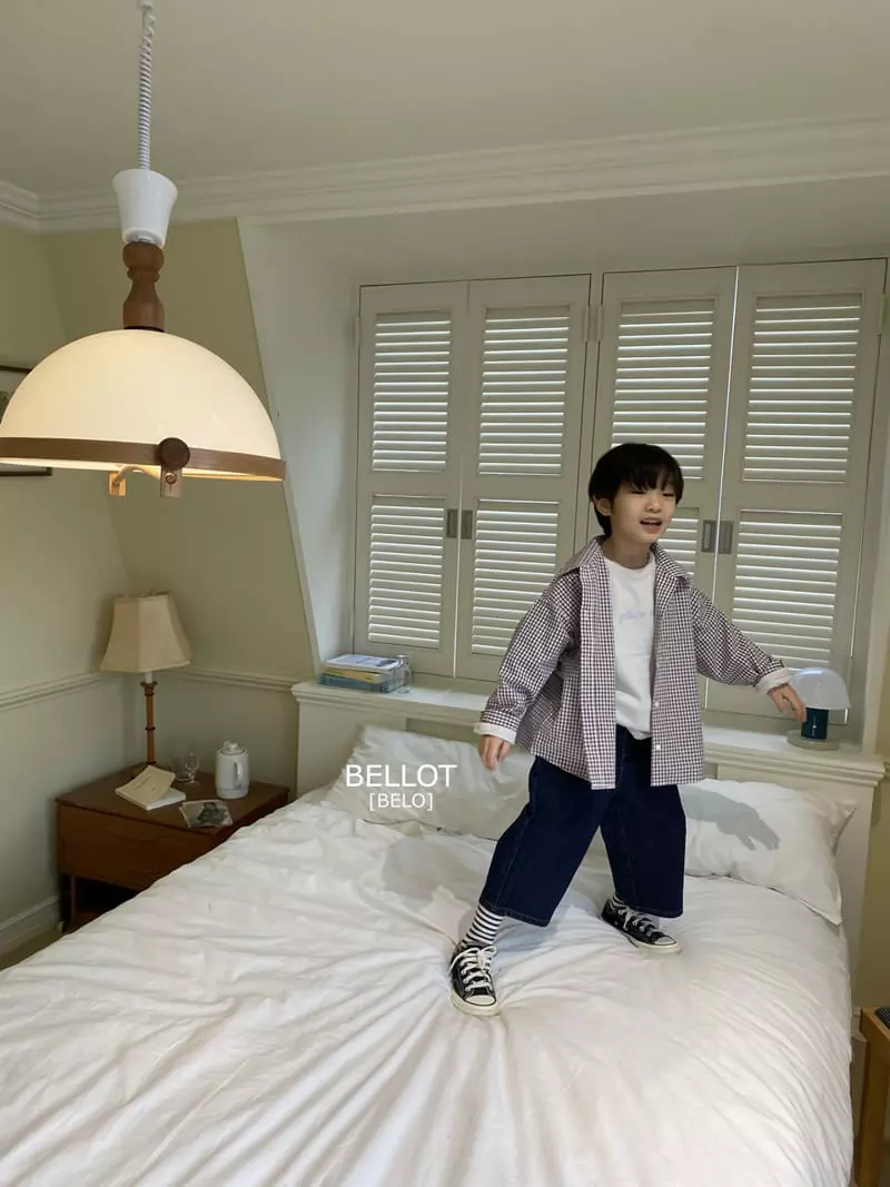 Bellot - Korean Children Fashion - #fashionkids - Bridge Check Shirt - 12