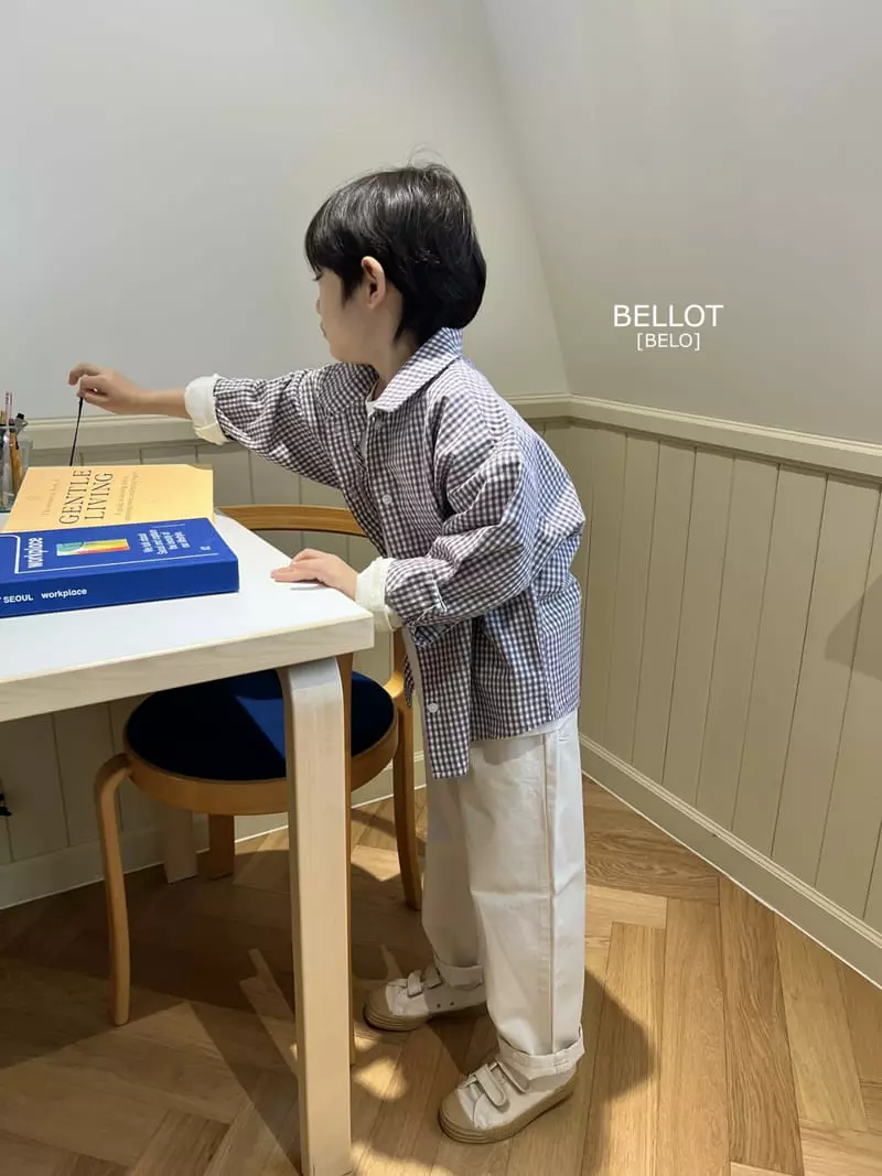 Bellot - Korean Children Fashion - #kidzfashiontrend - Cream Pants - 3