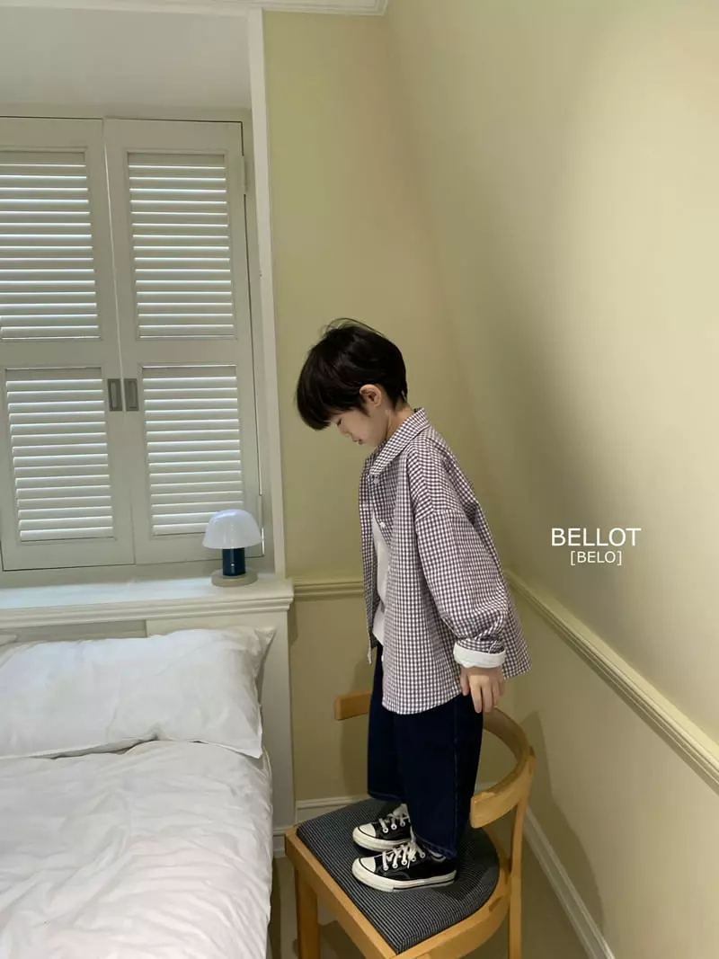 Bellot - Korean Children Fashion - #todddlerfashion - Bridge Check Shirt - 5