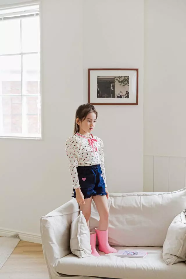 Berry Berry - Korean Children Fashion - #Kfashion4kids - Dong Beak Flower Tee - 10