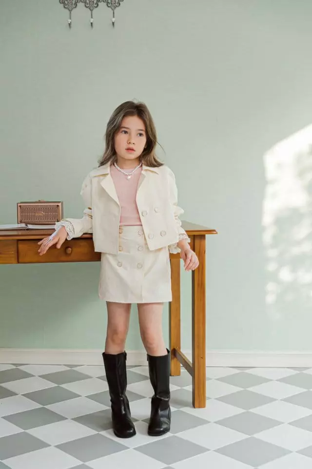 Berry Berry - Korean Children Fashion - #Kfashion4kids - Trench Skirt - 3