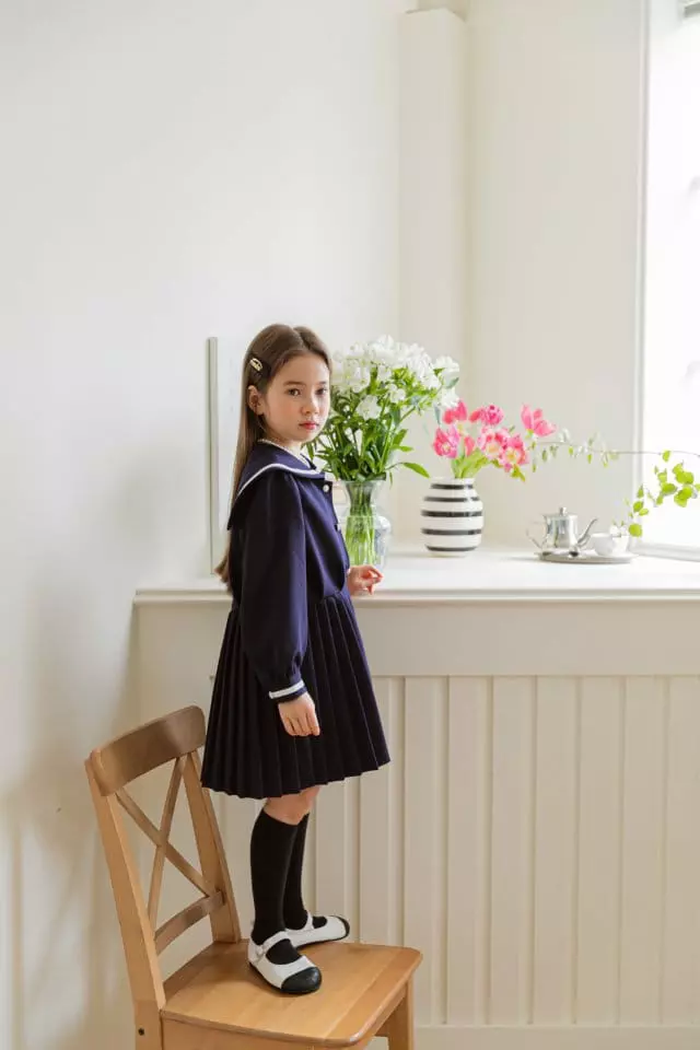 Berry Berry - Korean Children Fashion - #childofig - Sailor One-piece - 11