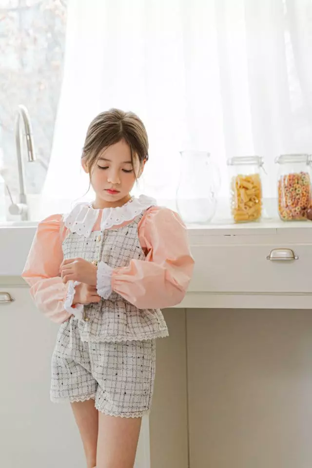 Berry Berry - Korean Children Fashion - #childrensboutique - Natural Blouse - 2