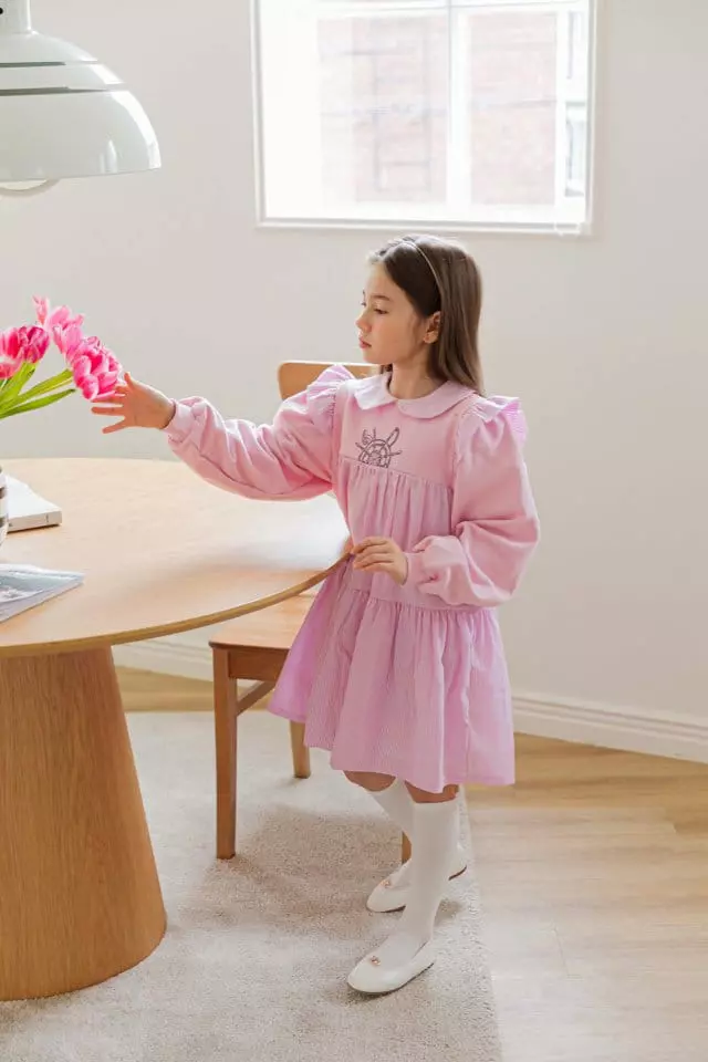 Berry Berry - Korean Children Fashion - #fashionkids - Cancan Ruffle One-piece - 5