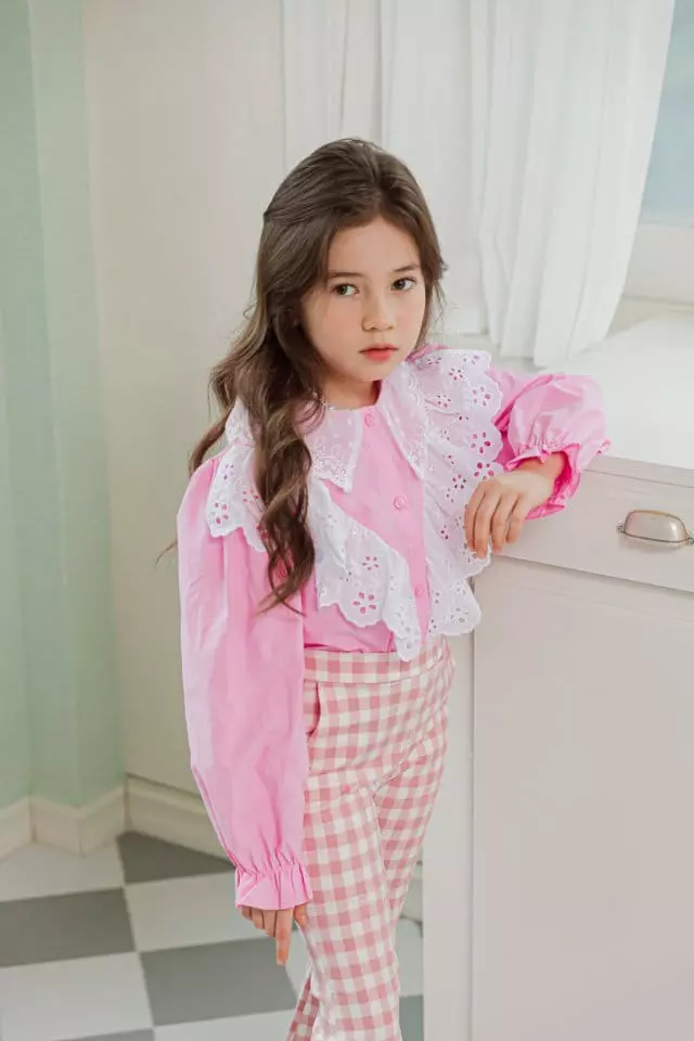 Berry Berry - Korean Children Fashion - #kidsstore - Check Pants - 6